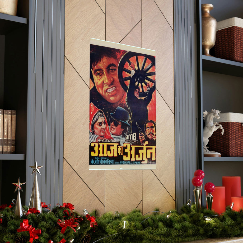 Aaj ka Arjun (1990) Poster Premium Matte Vertical Posters - www.desimovies.biz