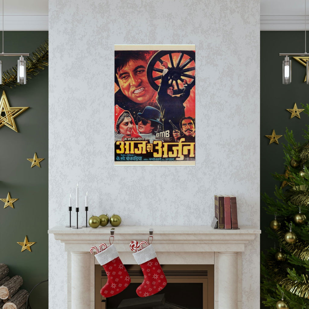 Aaj ka Arjun (1990) Poster Premium Matte Vertical Posters - www.desimovies.biz