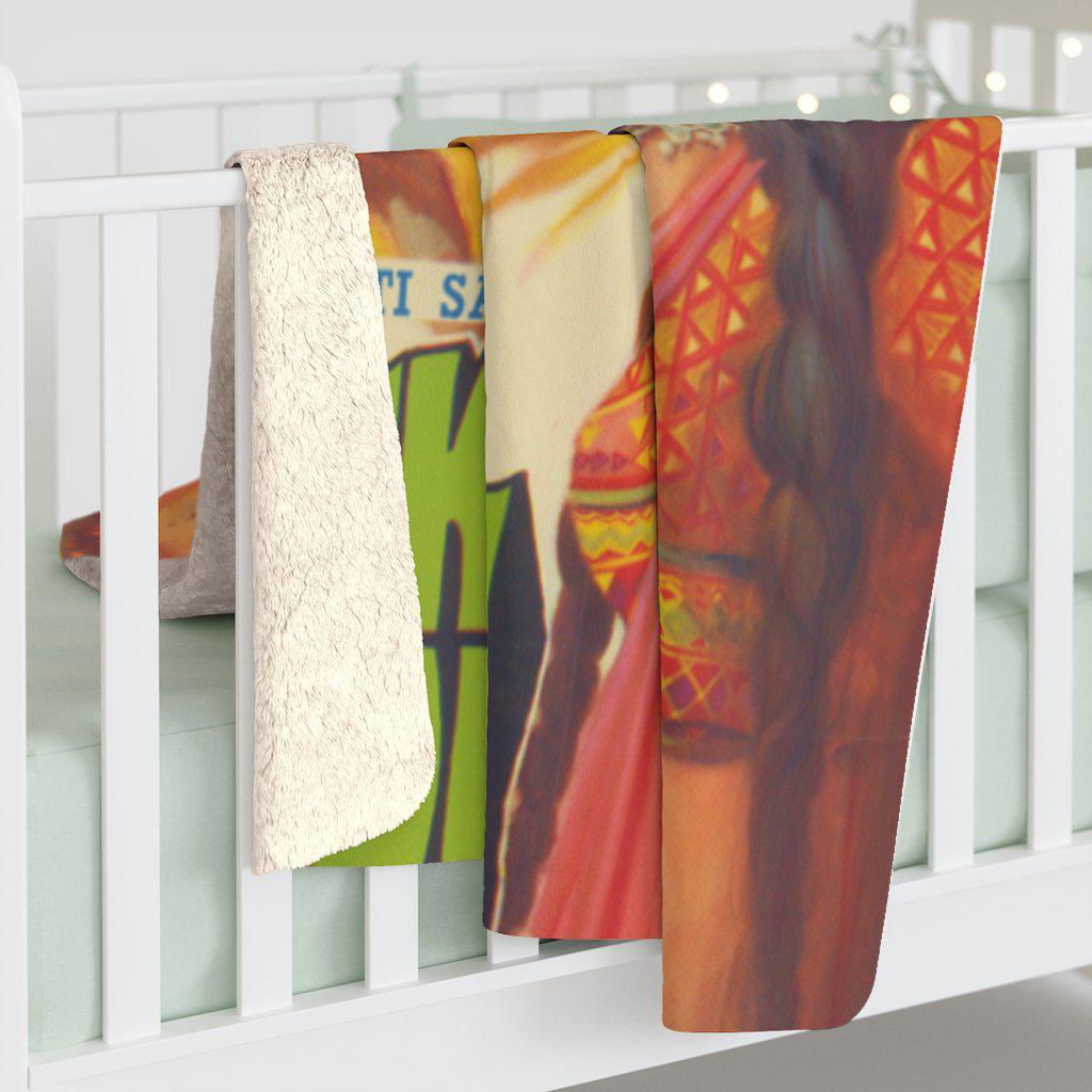 Aakhri Daku - Sherpa Fleece Blanket - www.desimovies.biz