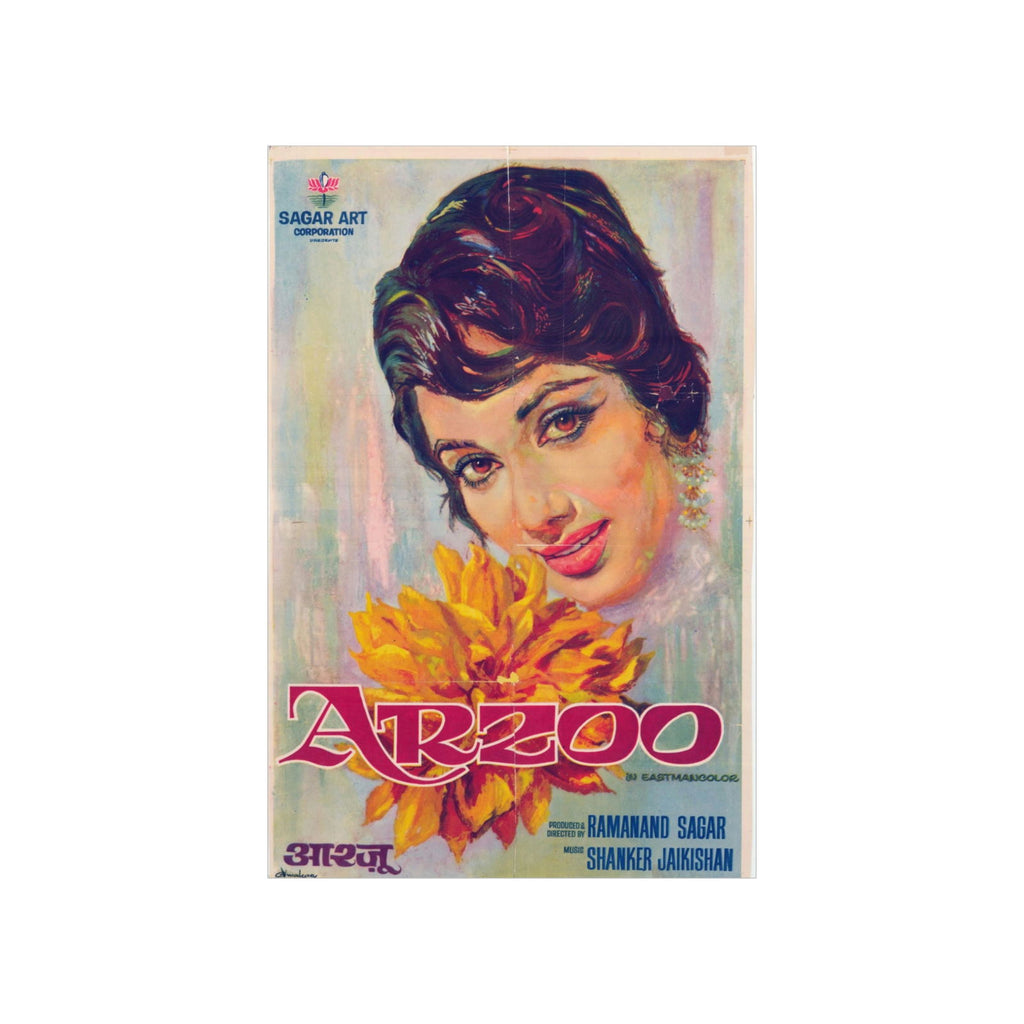 Aarzoo (1965) Premium Matte Vertical Posters - www.desimovies.biz