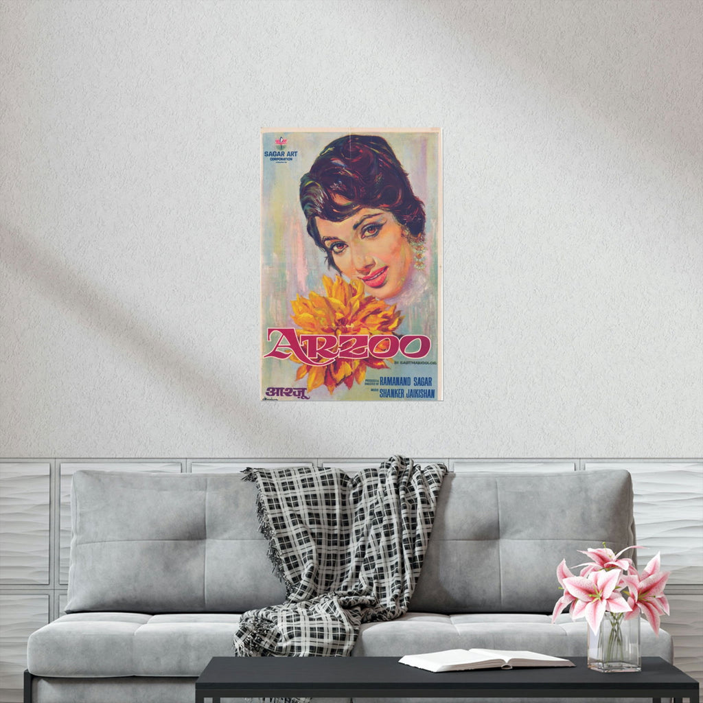 Aarzoo (1965) Premium Matte Vertical Posters - www.desimovies.biz