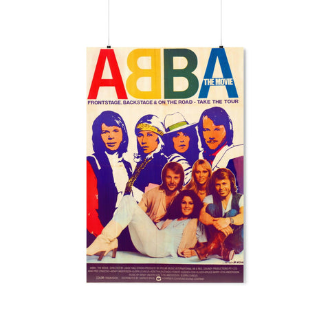 Abba The Movie Poster - Premium Matte Vertical Poster - www.desimovies.biz