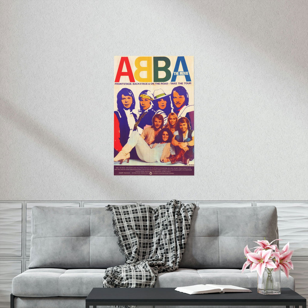 Abba The Movie Poster - Premium Matte Vertical Poster - www.desimovies.biz