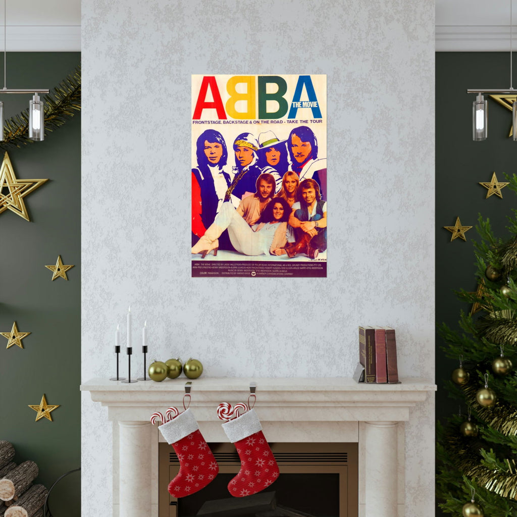 Abba The Movie Poster - Premium Matte Vertical Poster - www.desimovies.biz