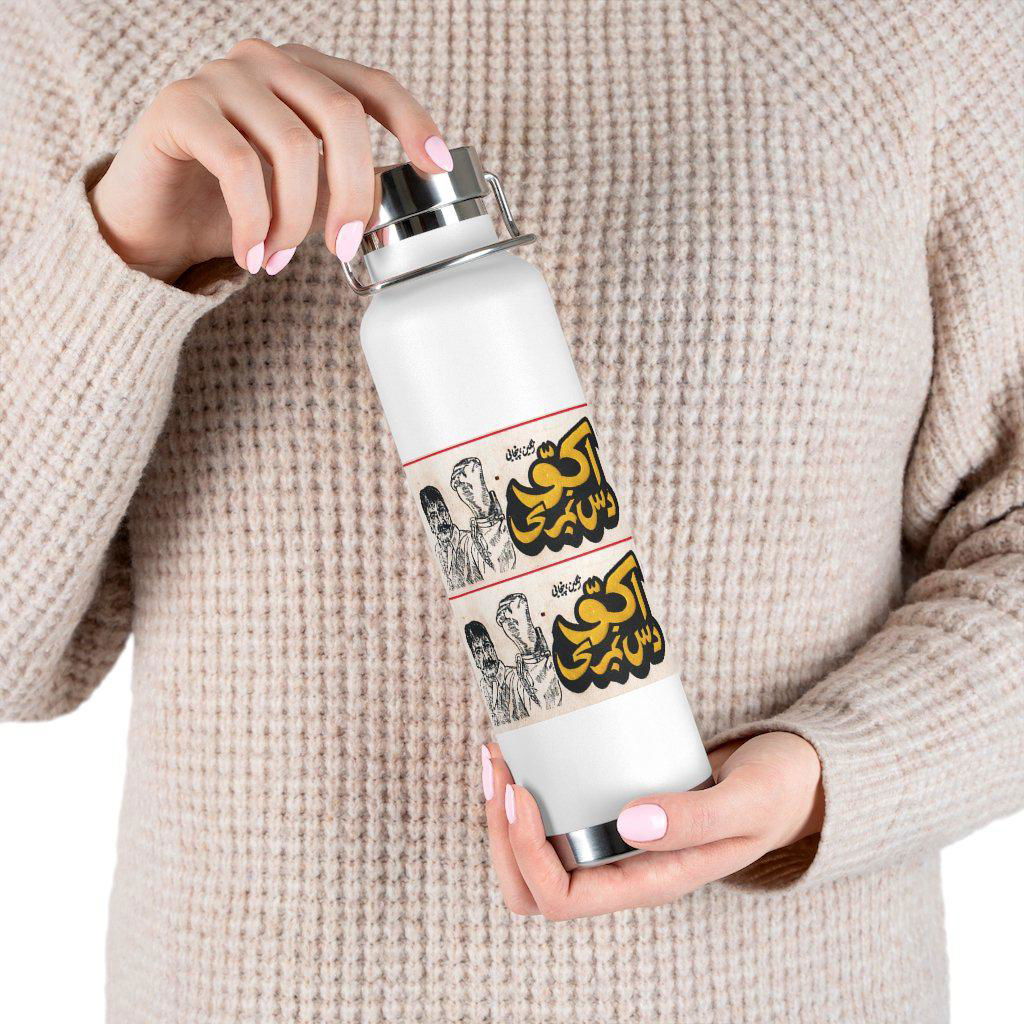 Akkoo Dus Numberi - Lollywood - 22oz Vacuum Insulated Bottle - www.desimovies.biz