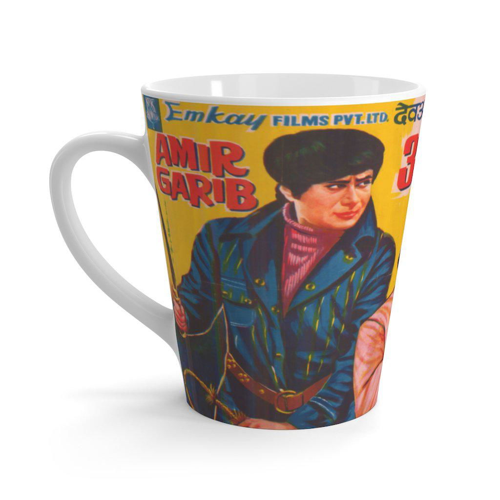 Amir Garib - Latte mug - www.desimovies.biz