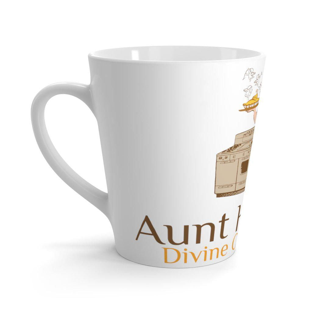 Aunt Harriet's Divine Cheesecakes Latte mug - www.desimovies.biz