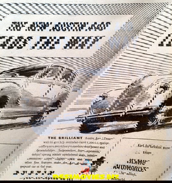Austin A 40- Advert -1949 - www.desimovies.biz
