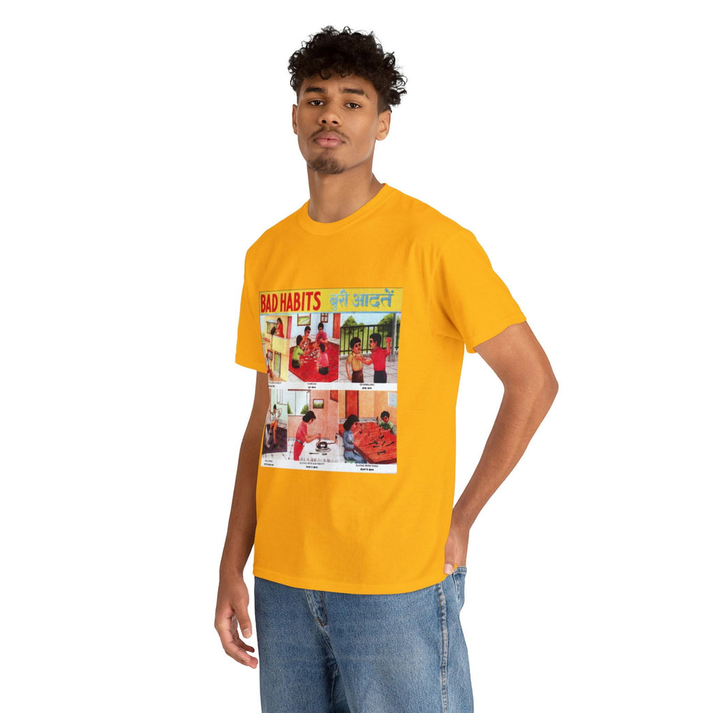 Bad Habits - Unisex Heavy Cotton Tee - www.desimovies.biz