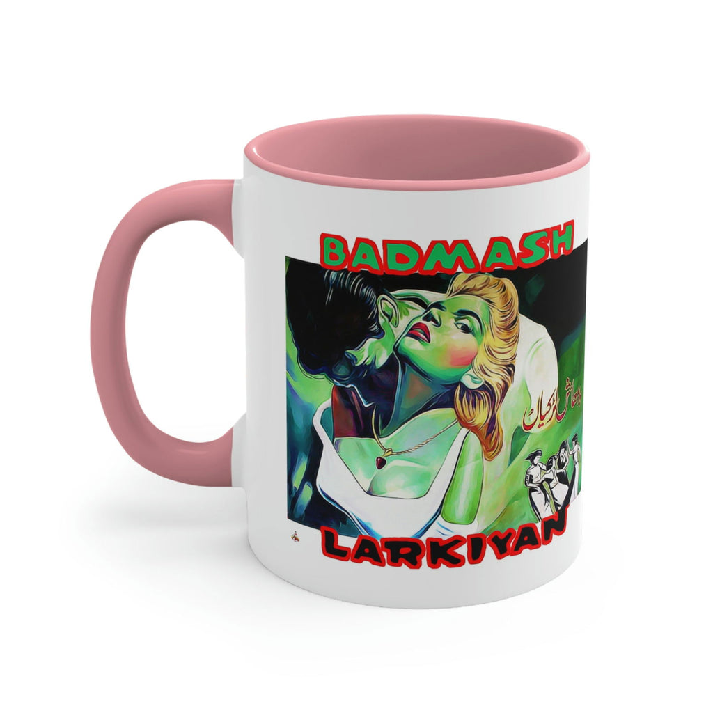 Badmash Larkian - Accent Coffee Mug, 11oz - www.desimovies.biz