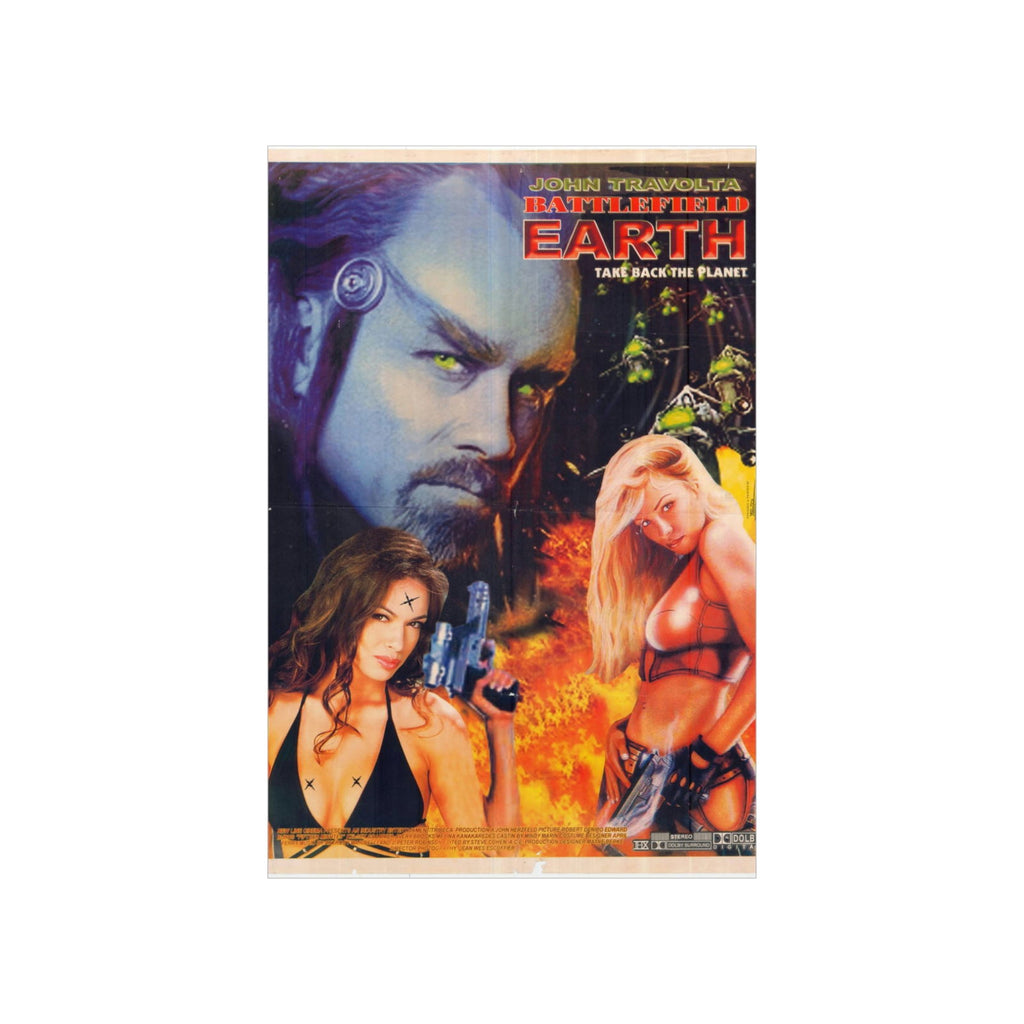 Battlefield Earth Original Pakistani Print Poster - www.desimovies.biz