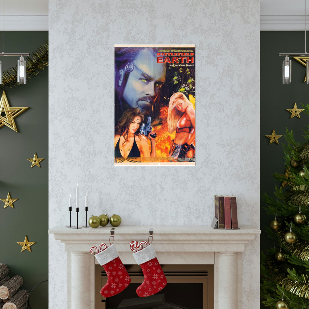 Battlefield Earth Original Pakistani Print Poster - www.desimovies.biz