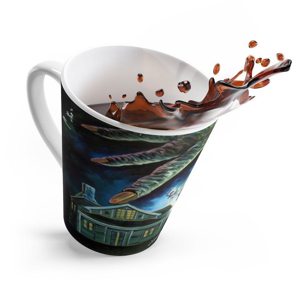 Bhoot Bangla Latte mug - www.desimovies.biz