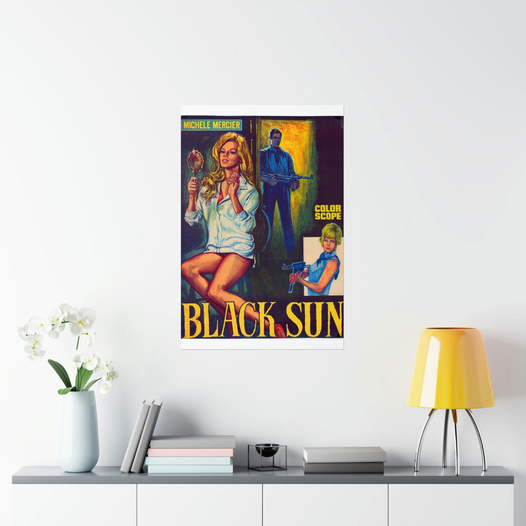 Black Sun Original Movie Poster Print - Premium Matte Vertical Posters - www.desimovies.biz
