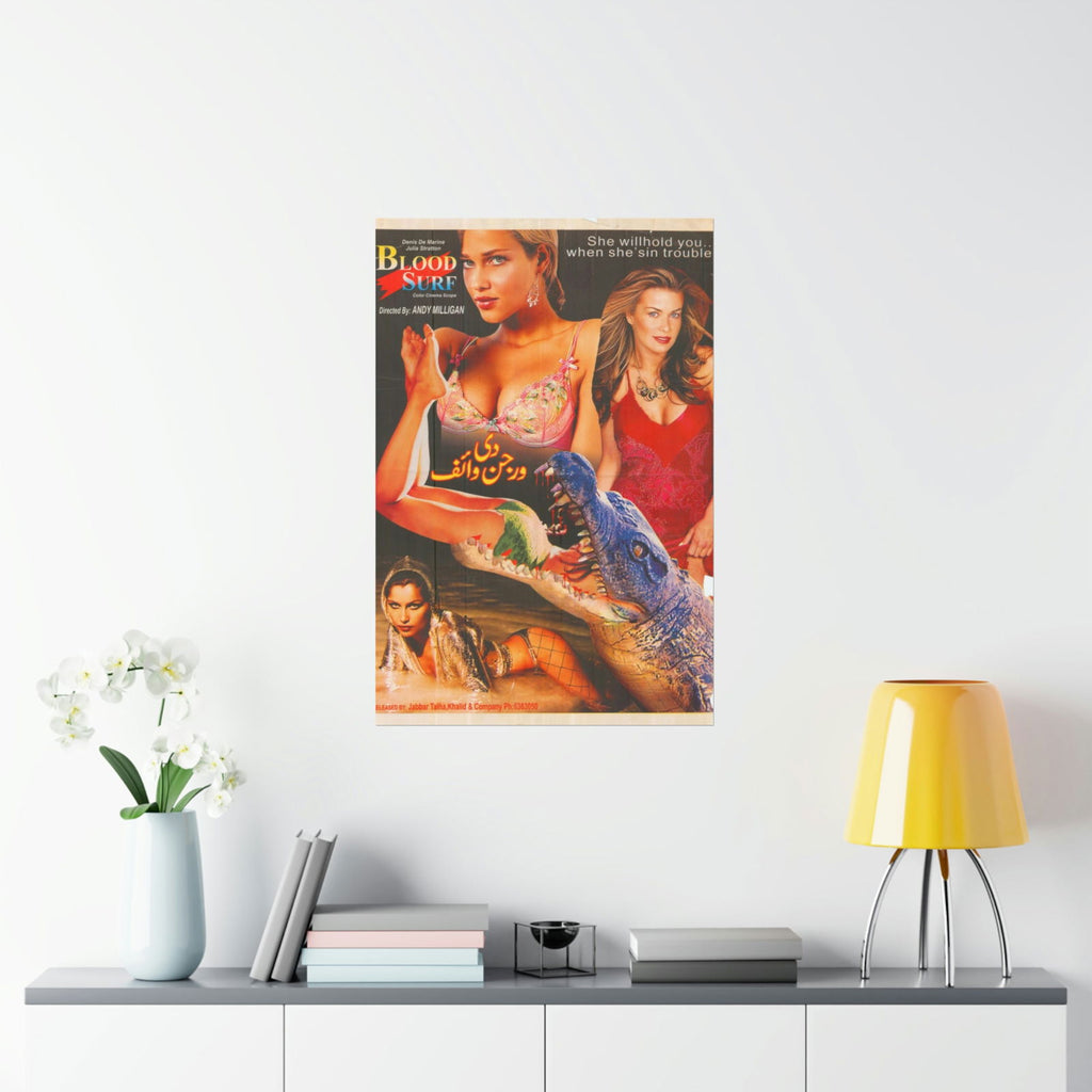 Blood Surf Original Movie Poster - Premium Matte Vertical Posters - www.desimovies.biz
