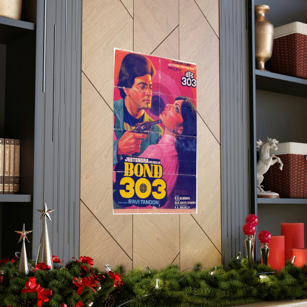 Bond 303 (1985) Premium Matte Vertical Posters - www.desimovies.biz