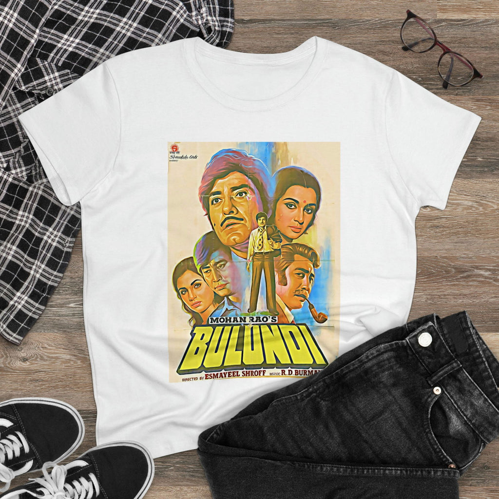Bulandi & Chambal ki Kasam - Women's Midweight Cotton Tee - www.desimovies.biz