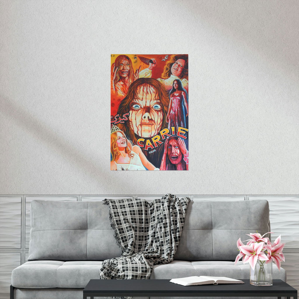 Carrie - Painted Poster - Premium Matte Vertical Posters - www.desimovies.biz