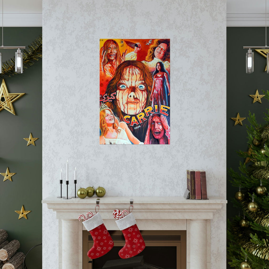 Carrie - Painted Poster - Premium Matte Vertical Posters - www.desimovies.biz