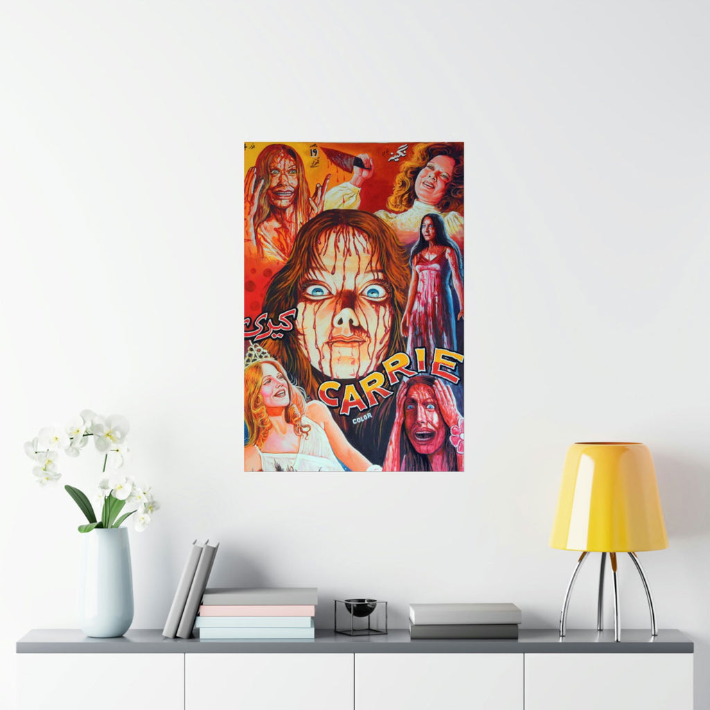 Carrie - Painted Poster - Premium Matte Vertical Posters - www.desimovies.biz