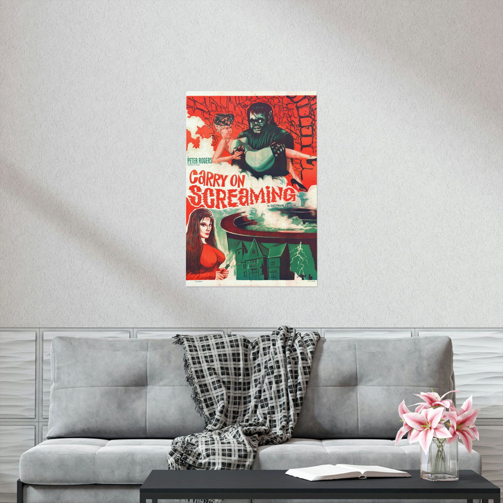 Carry On Screaming (1966) Premium Matte Vertical Posters - www.desimovies.biz