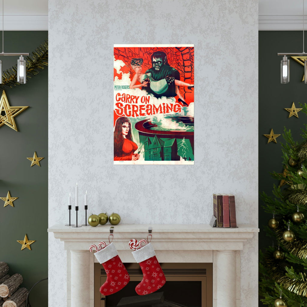 Carry On Screaming (1966) Premium Matte Vertical Posters - www.desimovies.biz