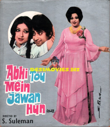 Abhi Tou Mein Jawan Hun (1978) Booklet