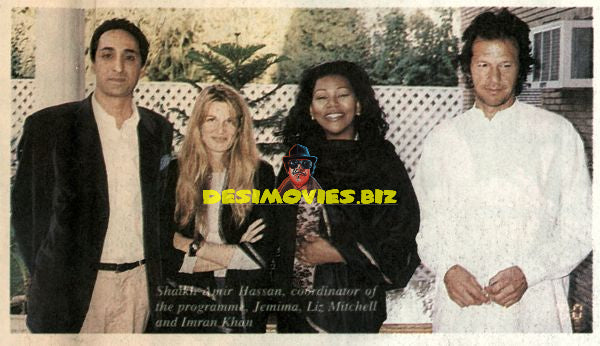 Celebrity Foursome supporting the Boney M Concert for SKMT in Pakistan