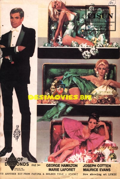 Jack of Diamonds (1967) Press Advert - www.desimovies.biz