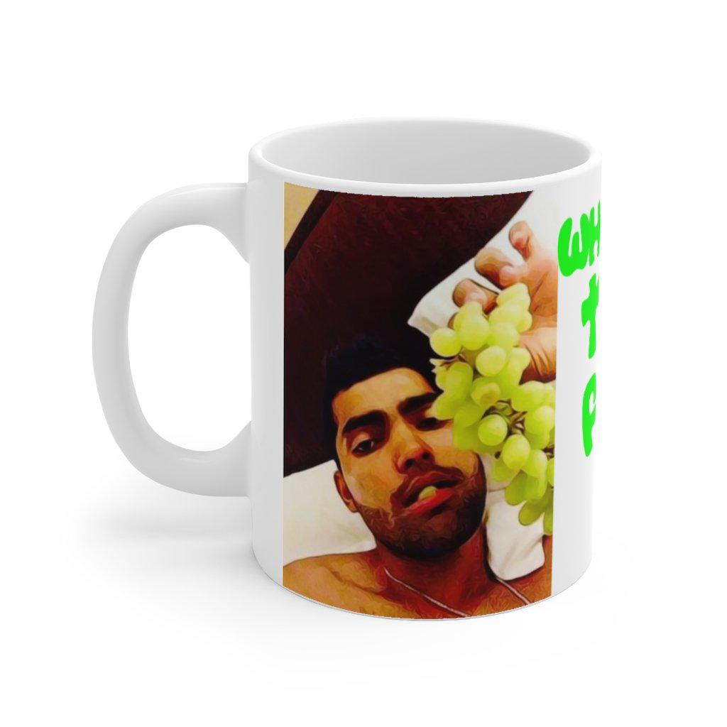 Umar Akmal "Where's The Fat?" - Ceramic Mug 11oz - www.desimovies.biz