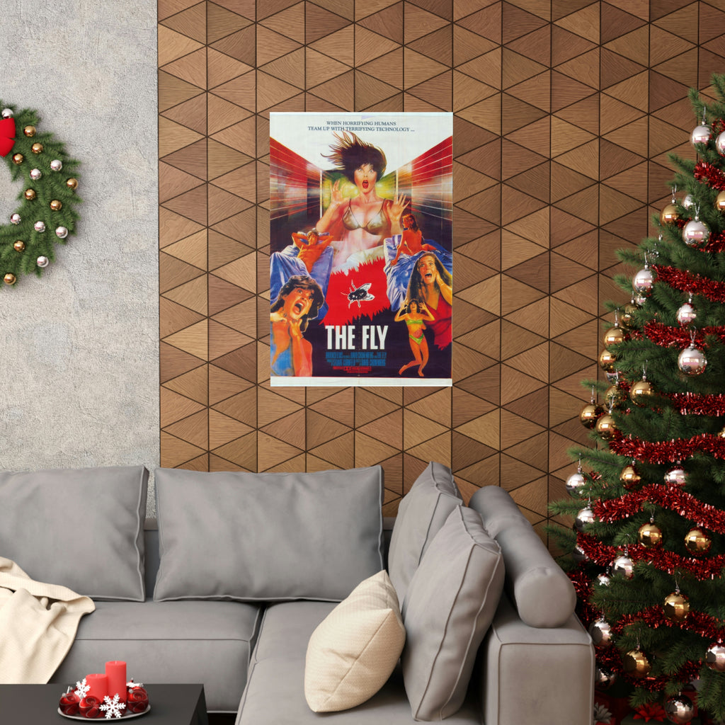 The Fly (1986) Pakistani - Premium Matte Vertical Posters - www.desimovies.biz