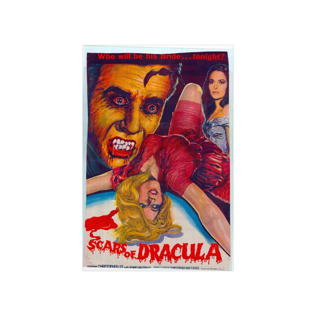 Scars of Dracula (1970) Pakistani - Premium Matte Vertical Posters - www.desimovies.biz