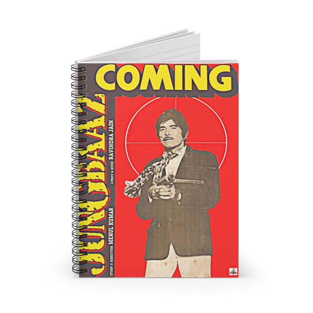 Jungbaaz - Spiral Notebook - Ruled Line - www.desimovies.biz