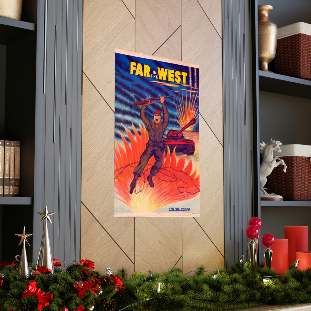 Far In The West - Premium Matte Vertical Posters - www.desimovies.biz