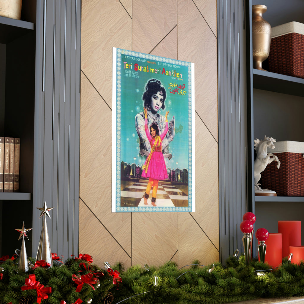Teri Surat Meri Aankhen - Premium Matte Vertical Posters - www.desimovies.biz