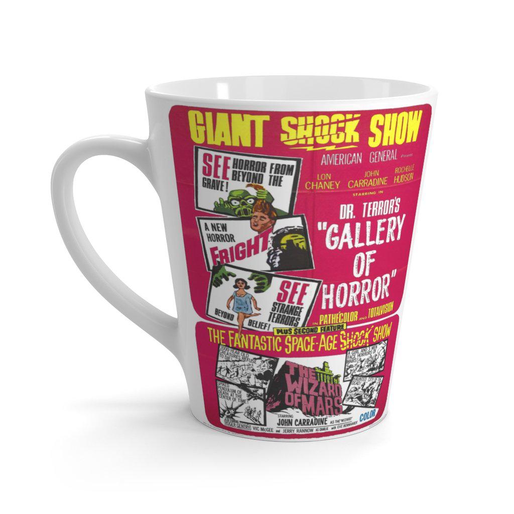 Shock Horror Show Latte mug - www.desimovies.biz