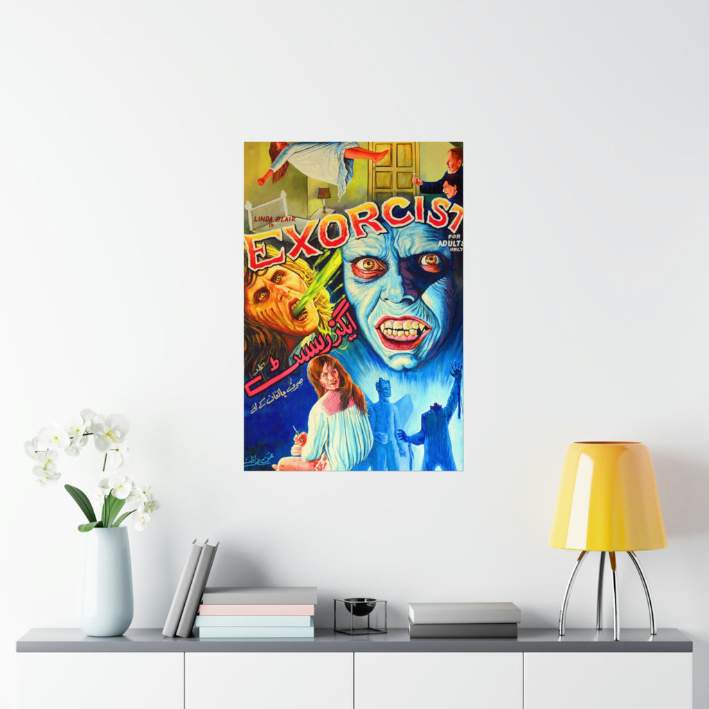 The Exorcist (1973) Hand Painted - Premium Matte Vertical Posters - www.desimovies.biz