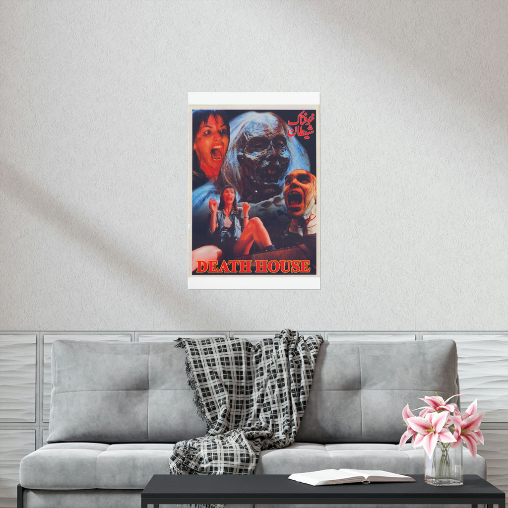 Death House AKA Khaufnam Shaitaan - Premium Matte Vertical Posters - www.desimovies.biz