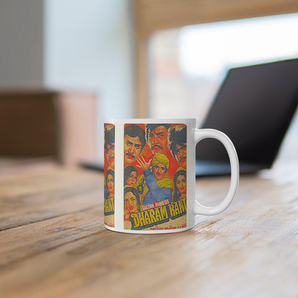Dharam Kanta - Bollywood - Ceramic Mug 11oz - www.desimovies.biz