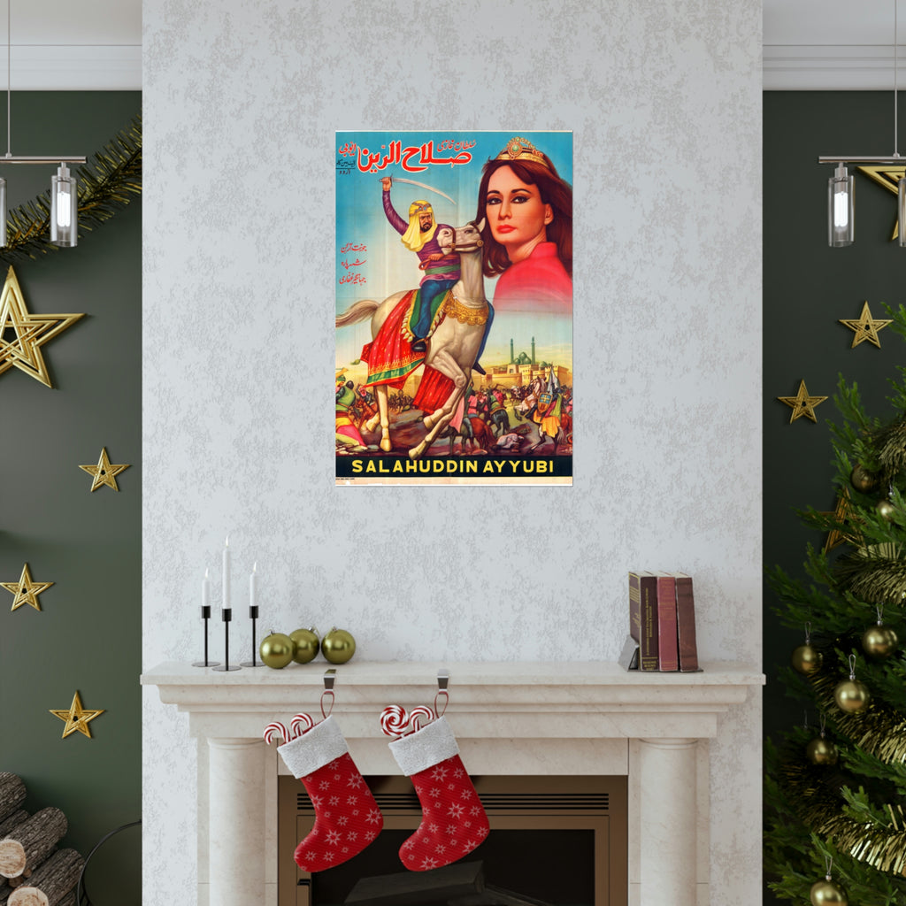 Salahuddin Ayubia - Premium Matte Vertical Posters - www.desimovies.biz