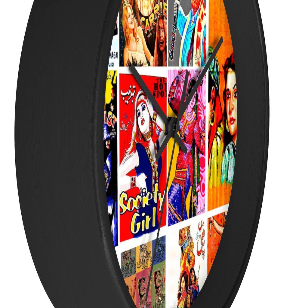 Classic Poster Art - Wall clock - www.desimovies.biz