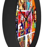 Classic Poster Art - Wall clock - www.desimovies.biz