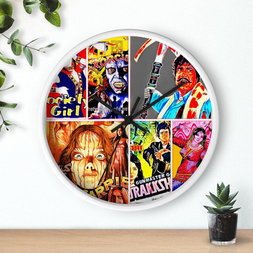 Classic Movies - Wall clock - www.desimovies.biz