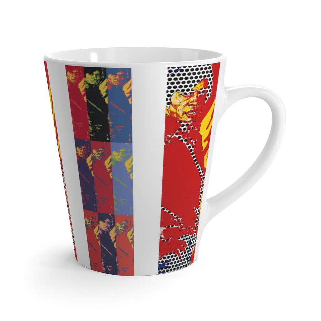 Deewaar - Pop Art Bollywood Latte mug - www.desimovies.biz