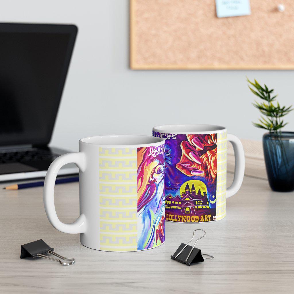 Dracula - Lollywood Art Ceramic Mug 11oz - www.desimovies.biz