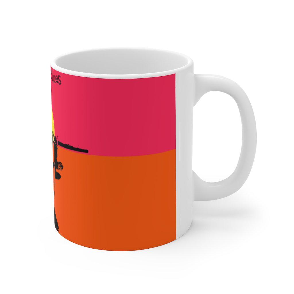 Monday Blues - Sultan Rahi - Ceramic Mug 11oz - www.desimovies.biz