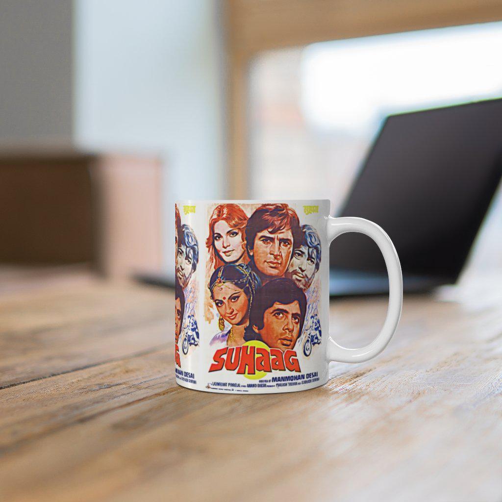 Suhaag - Bollywood - Ceramic Mug 11oz - www.desimovies.biz