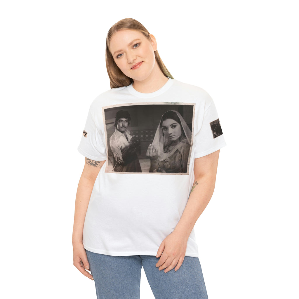 Lollywood T Shirt - Golden Age - Unisex Heavy Cotton Tee - www.desimovies.biz