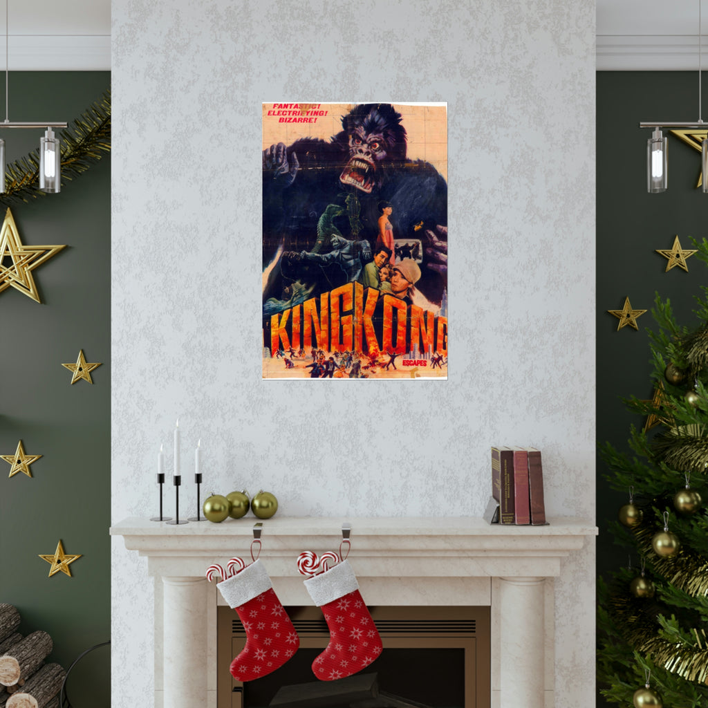 King Kong Escapes - Premium Matte Vertical Posters - www.desimovies.biz