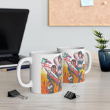 Haseena Atim Bum - Hand Painted - Ceramic Mug 11oz - www.desimovies.biz